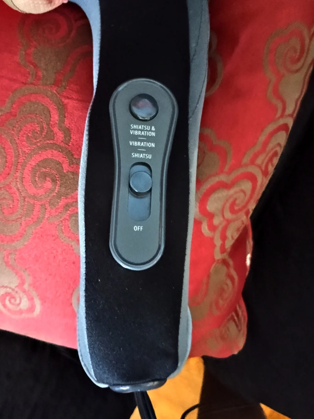 Homedics Shiatsu Neck Massager in Black and Gray